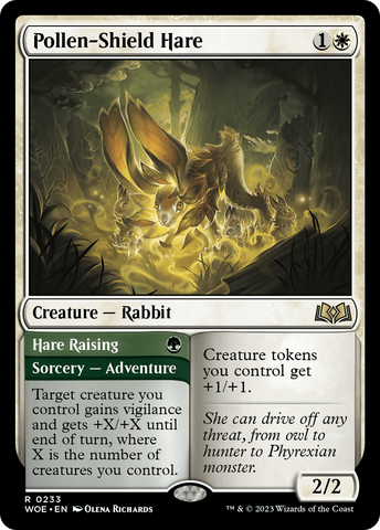 Pollen-Shield Hare (WOE #233)