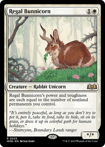 Regal Bunnicorn (WOE #025)