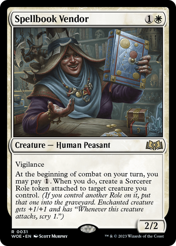 Spellbook Vendor (WOE #031)