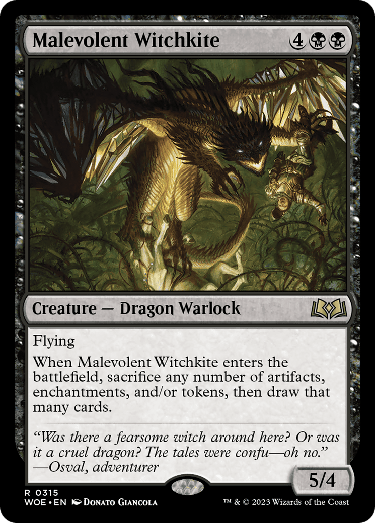 Malevolent Witchkite (WOE #315)
