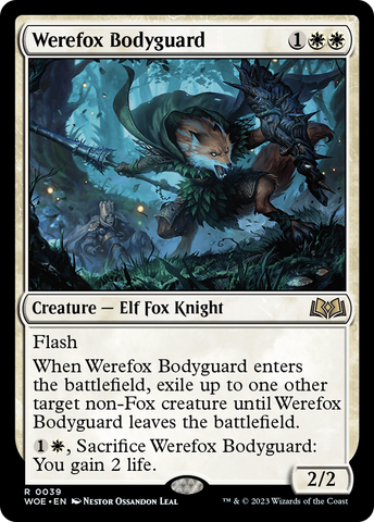 Werefox Bodyguard (WOE #039)