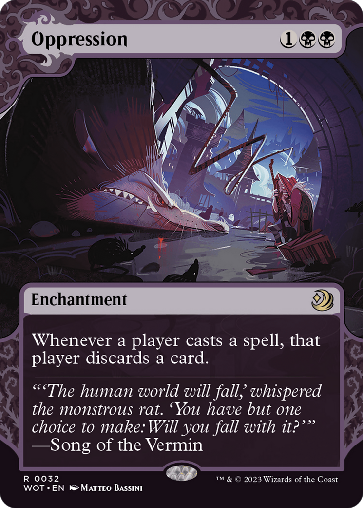 Oppression {Foil} (WOT #032)