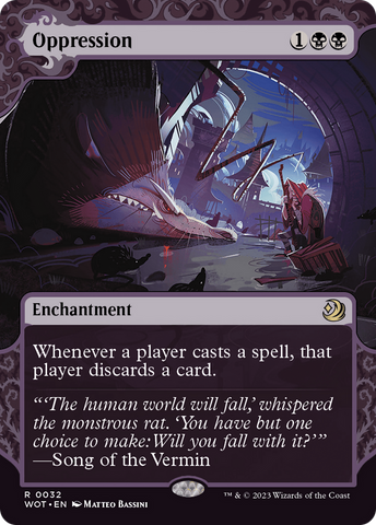 Oppression {Foil} (WOT #032)