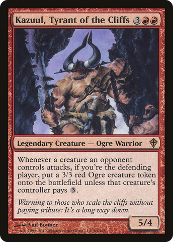 Kazuul, Tyrant of the Cliffs (WWK #084)