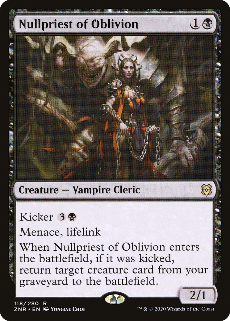 Nullpriest of Oblivion (ZNR #118)