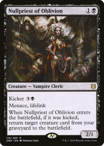 Nullpriest of Oblivion (ZNR #118)