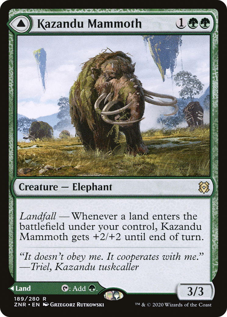 Kazandu Mammoth (ZNR #189)