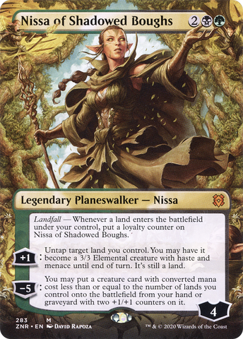 Nissa of Shadowed Boughs (ZNR #283)