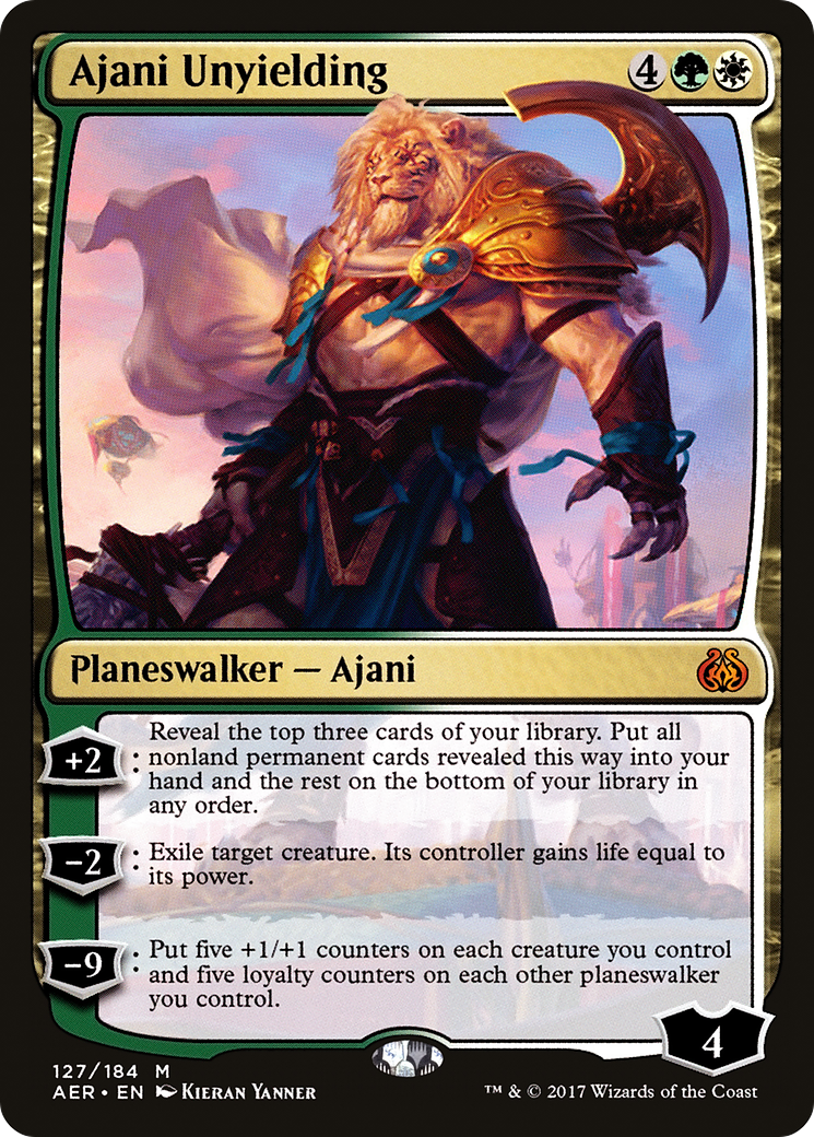 Ajani, Unyielding (AER)