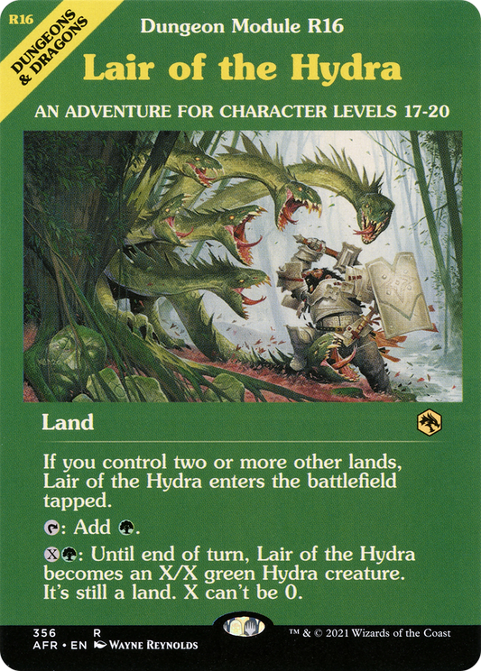 Lair of the Hydra- Dungeon Module (AFR)