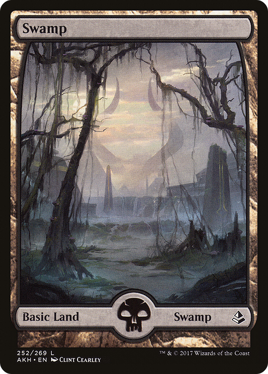 Full-Art Swamp #252 (AKH)