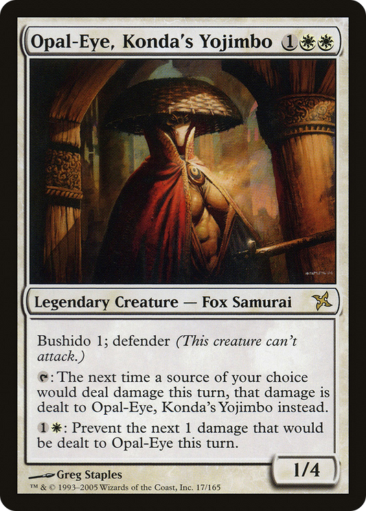 Opal-Eye, Konda's Yojimbo (BOK)