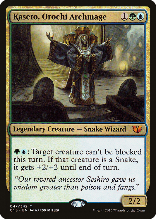 Kaseto, Orochi Archmage (C15)