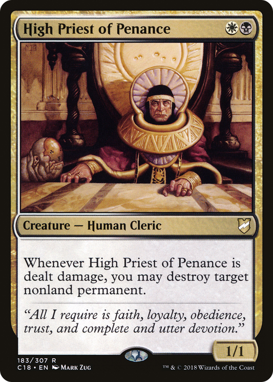 High Priest of Penance (C18)