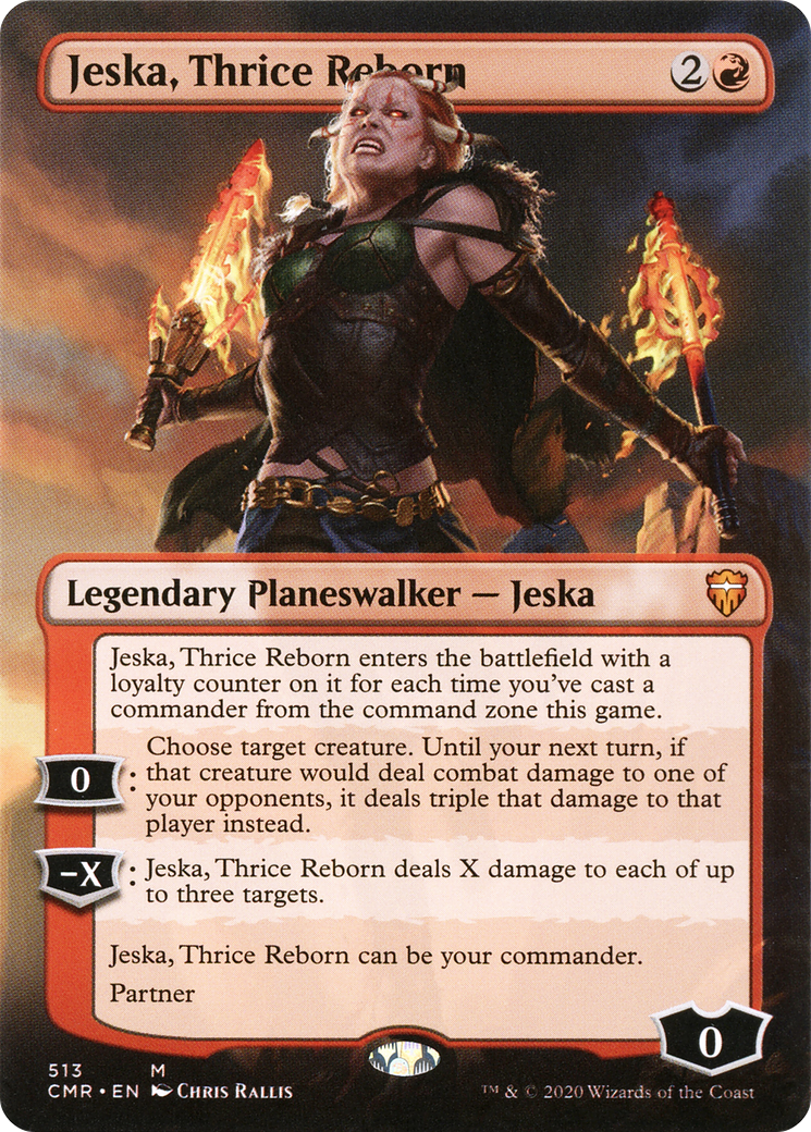 Jeska, Thrice Reborn- Borderless (CMR)