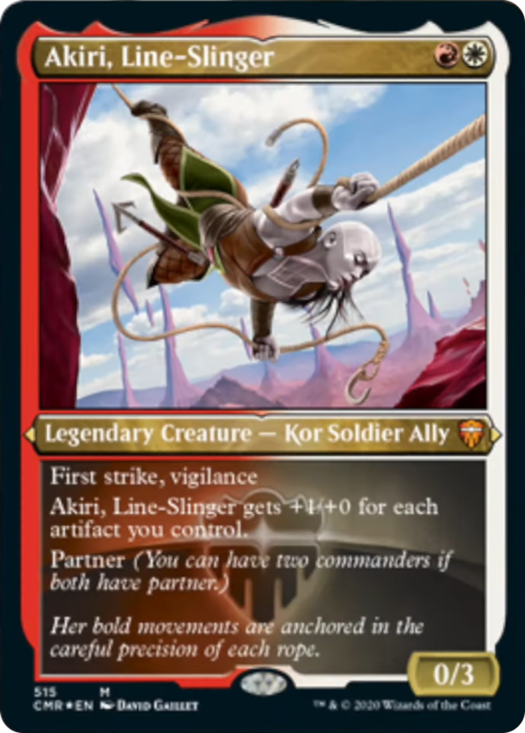 Akiri, Line-Slinger (CMR) (Foil Etched)