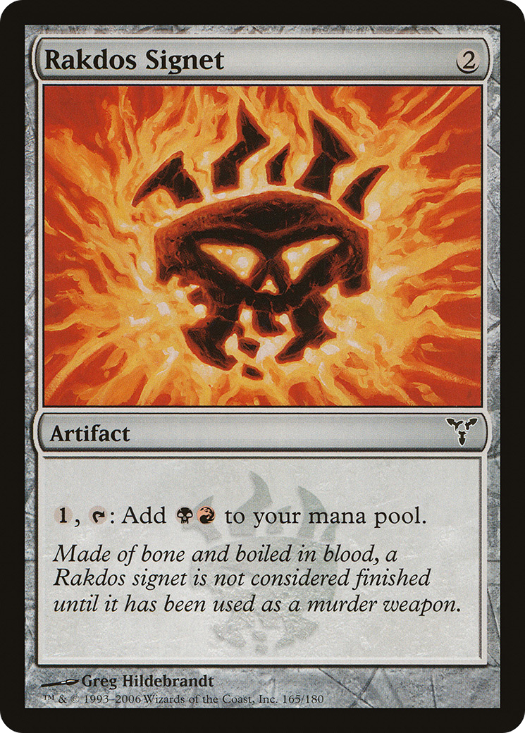 Rakdos Signet (DIS)