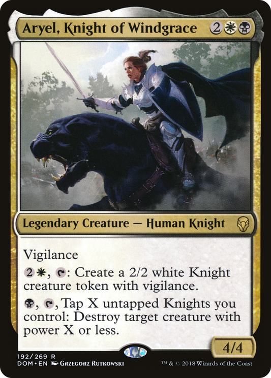 Aryel, Knight of Windgrace (DOM)