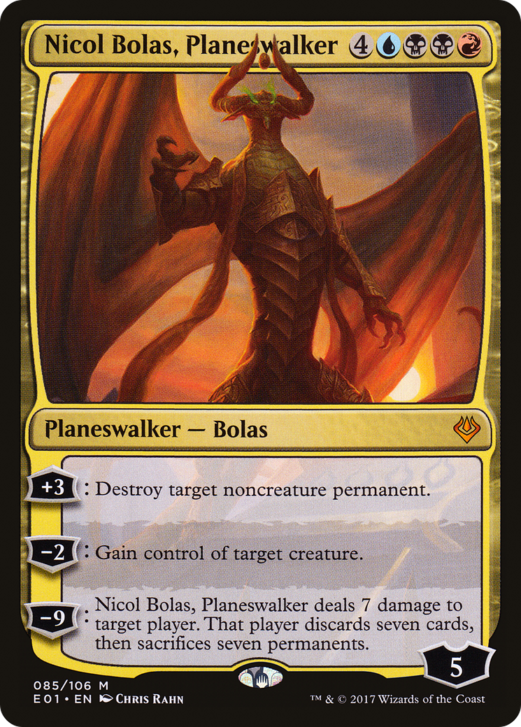 Nicol Bolas, Planeswalker (E01)