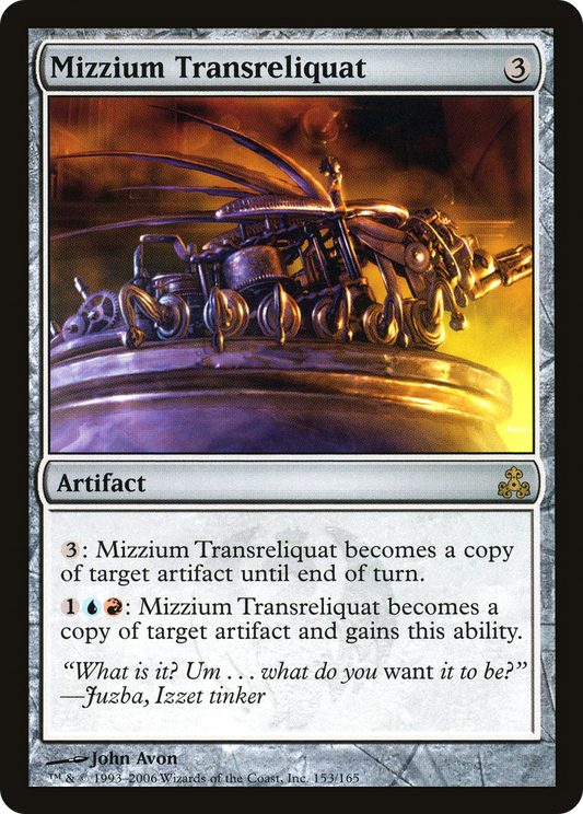 Mizzium Transreliquat (GPT)