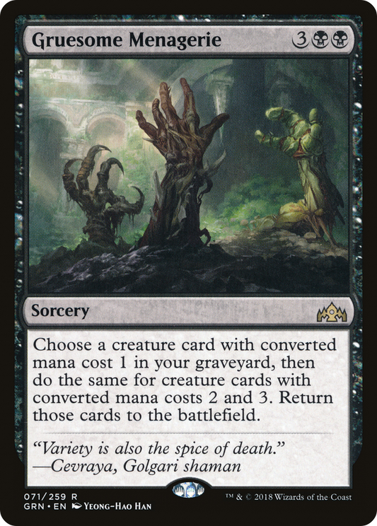 Gruesome Menagerie (GRN)