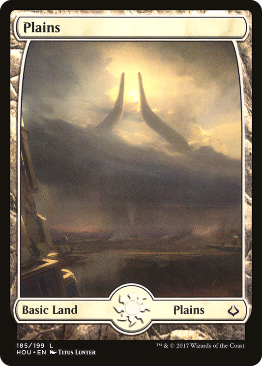 Full-Art Plains #185 (HOU)