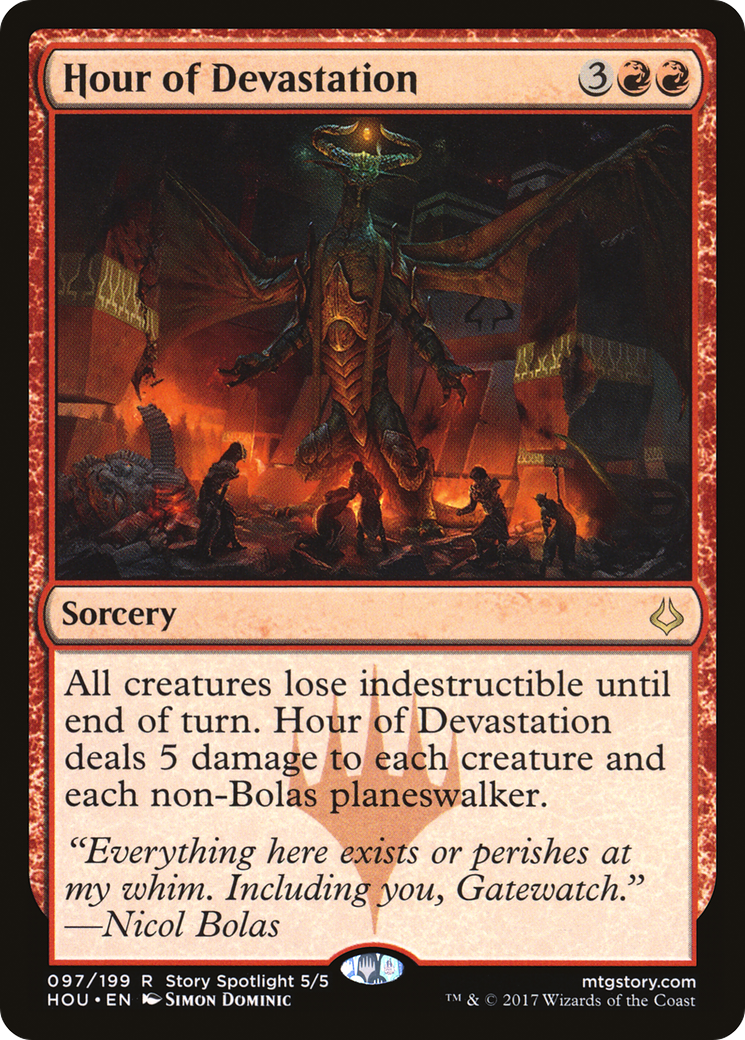 Hour of Devastation (HOU) (Foil)