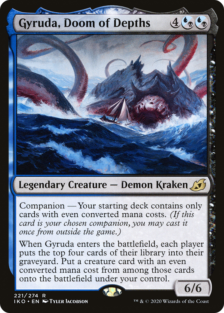 Gyruda, Doom of Depths (IKO) (Foil)