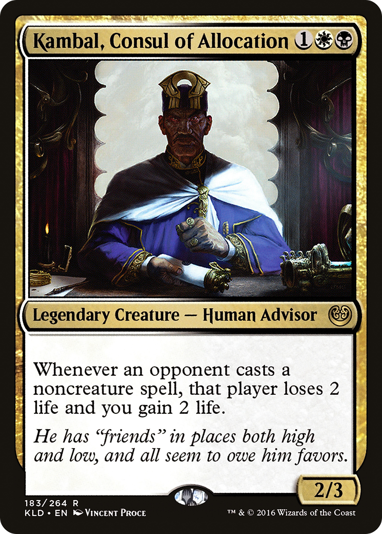 Kambal, Consul of Allocation (KLD)