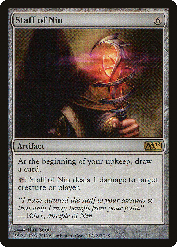 Staff of Nin (M13) (Foil)