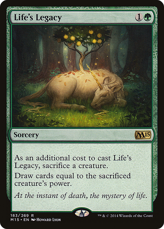 Life's Legacy (M15)