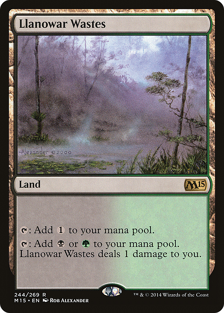 Llanowar Wastes (M15)