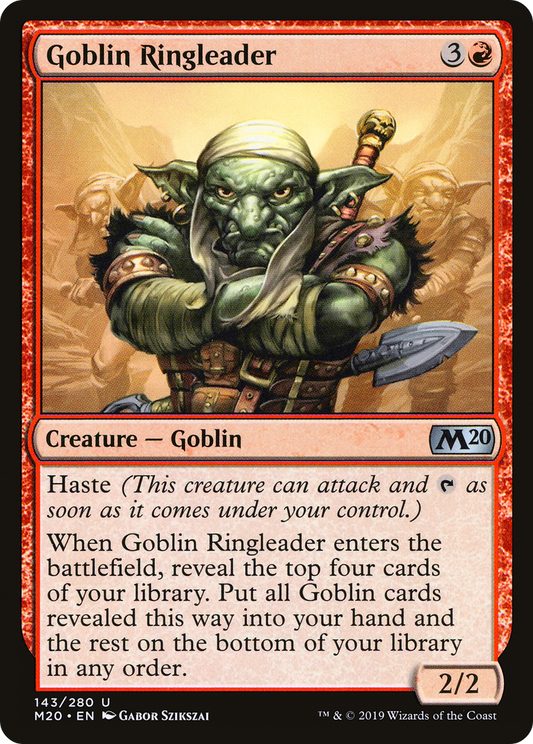 Goblin Ringleader (M20) (Foil)