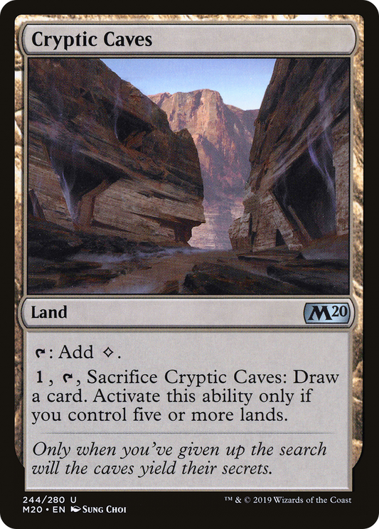 Cryptic Caves (M20)