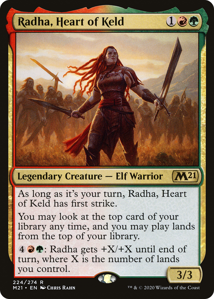 Radha, Heart of Keld (M21) (Foil)