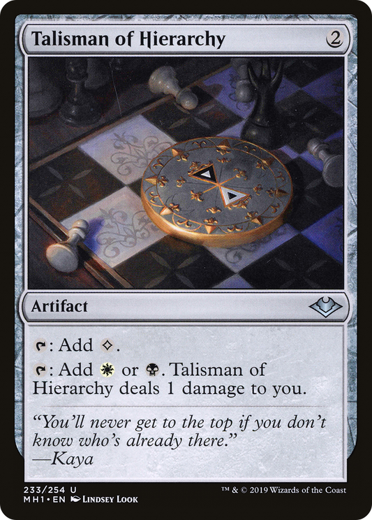 Talisman of Hierarchy (MH1)