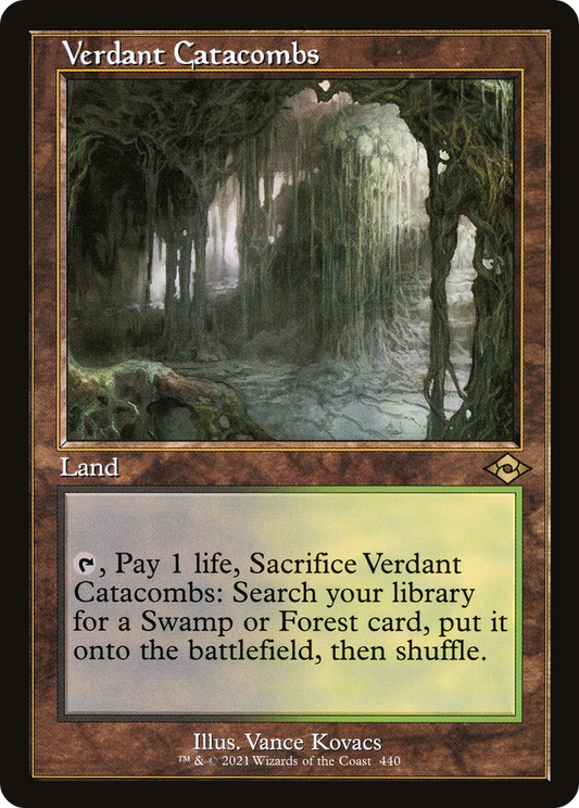 Verdant Catacombs- Retro Frame (MH2) (Foil Etched)