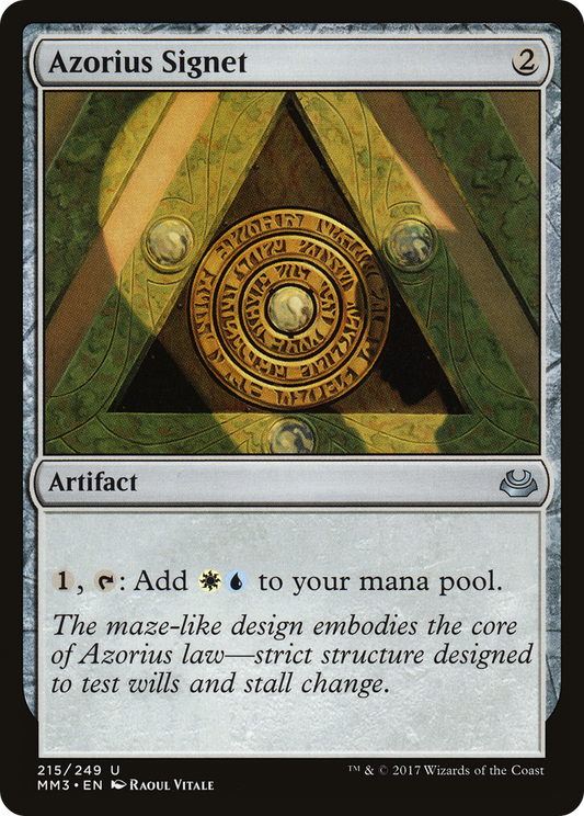 Azorius Signet (MM3)