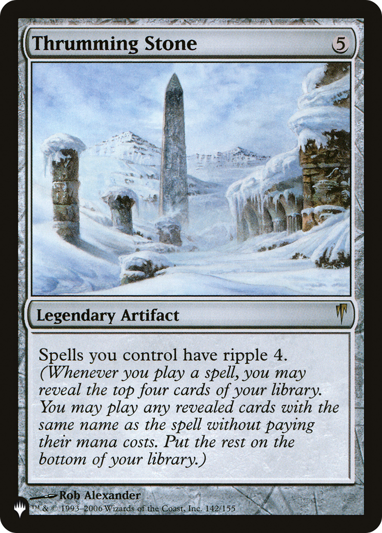 Thrumming Stone (PLIST)