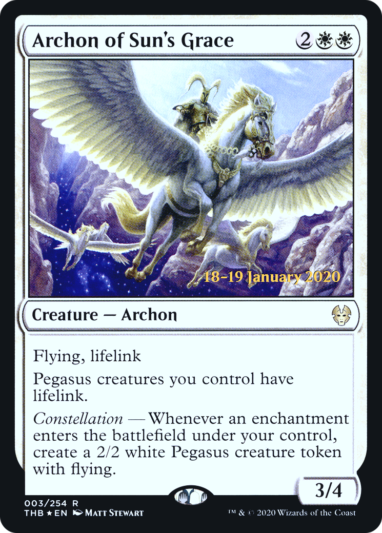 Archon of Sun's Grace (PTHB) (Foil)