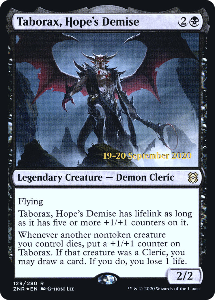 Taborax, Hope's Demise (PZNR) (Foil)