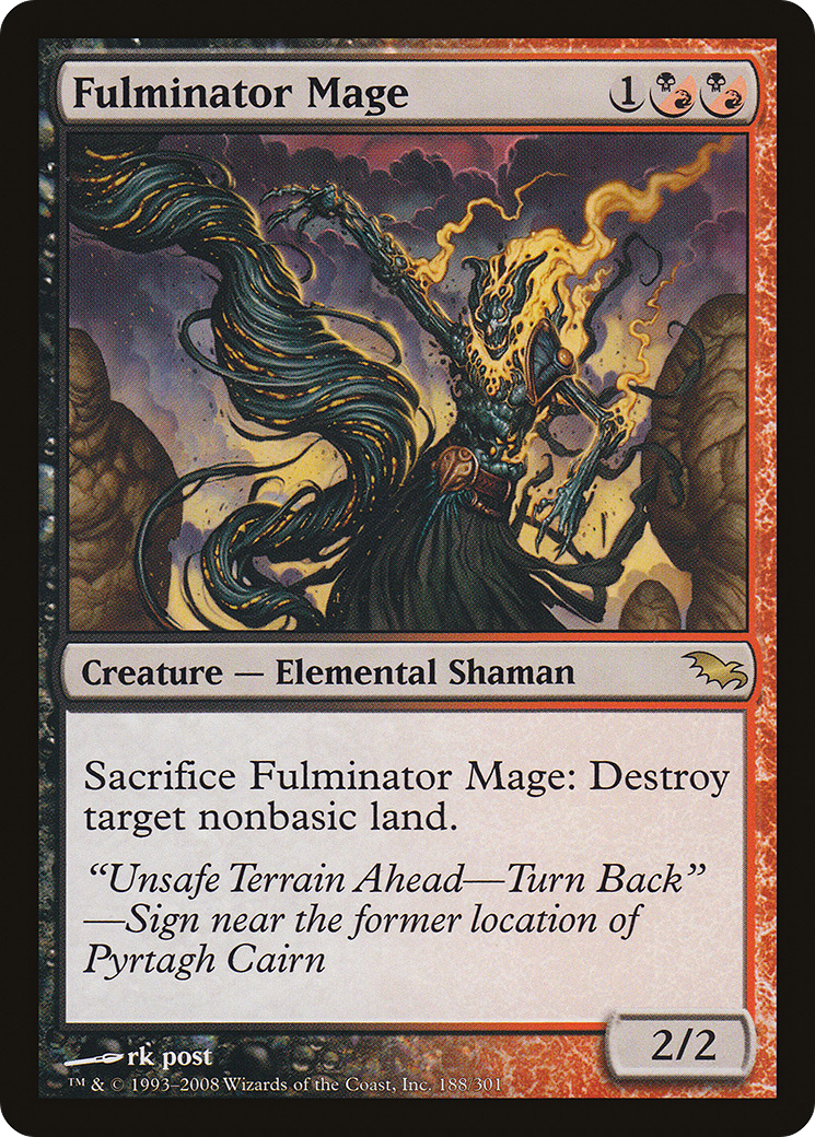 Fulminator Mage (SHM)