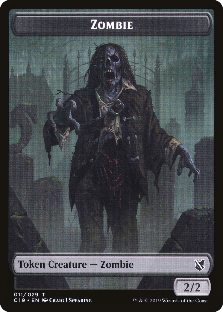 Double-Sided Zombie Token (C19)