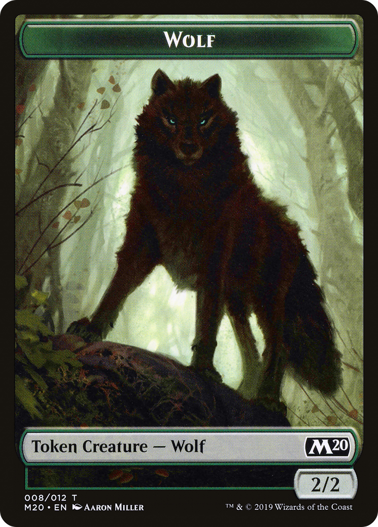 Wolf Token (M20)