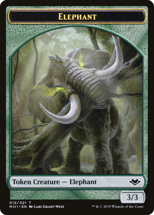 Elephant Token (MH1) (Foil)