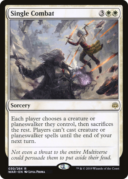 Single Combat (WAR) (Foil)