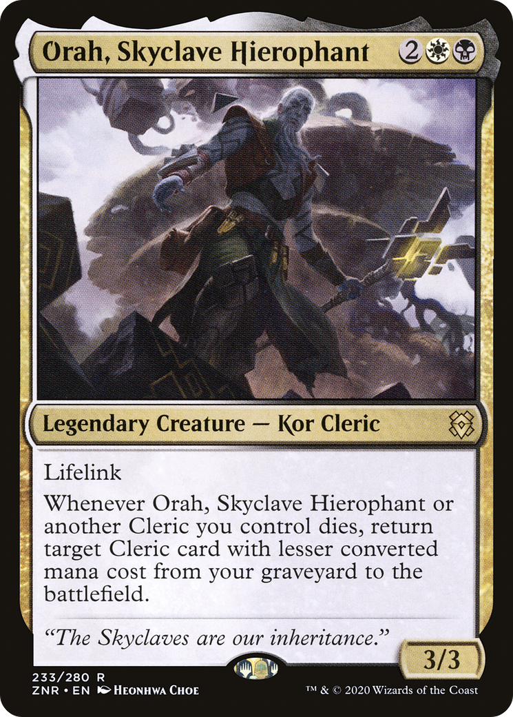 Orah, Skyclave Hierophant (ZNR)