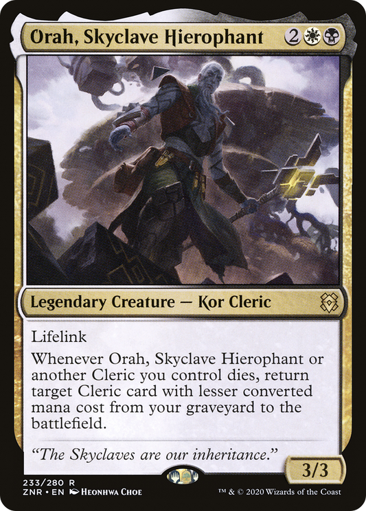 Orah, Skyclave Hierophant (ZNR) (Foil)