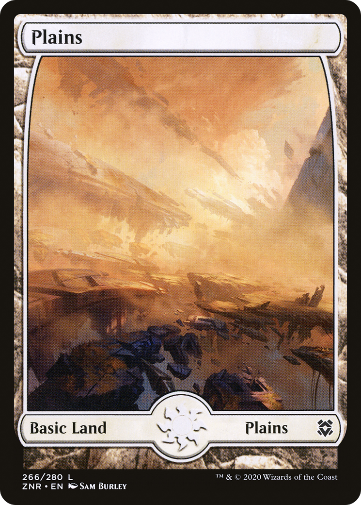 Full-Art Plains #266 (ZNR)