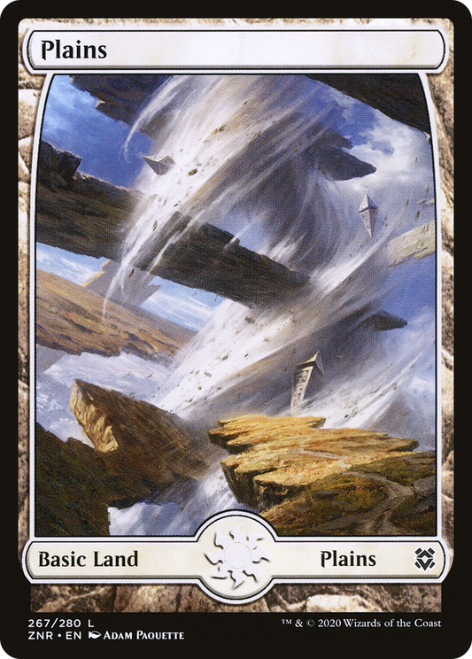 Full-Art Plains #267 (ZNR)